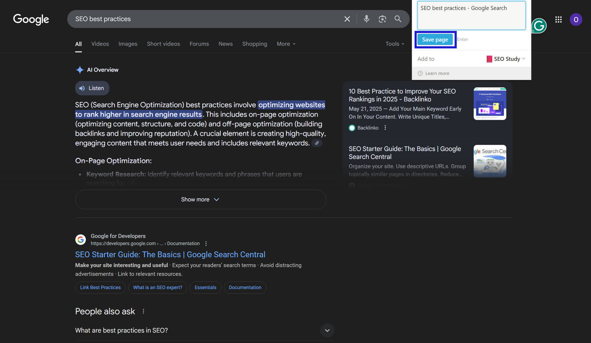 Screenshot of how to install Notion Web Clipper step 5
