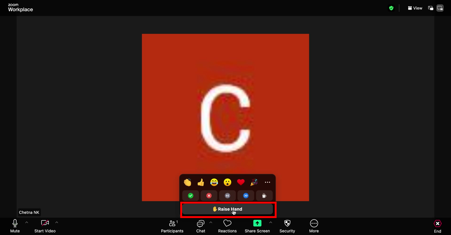 image of How to raise hand on zoom - 2