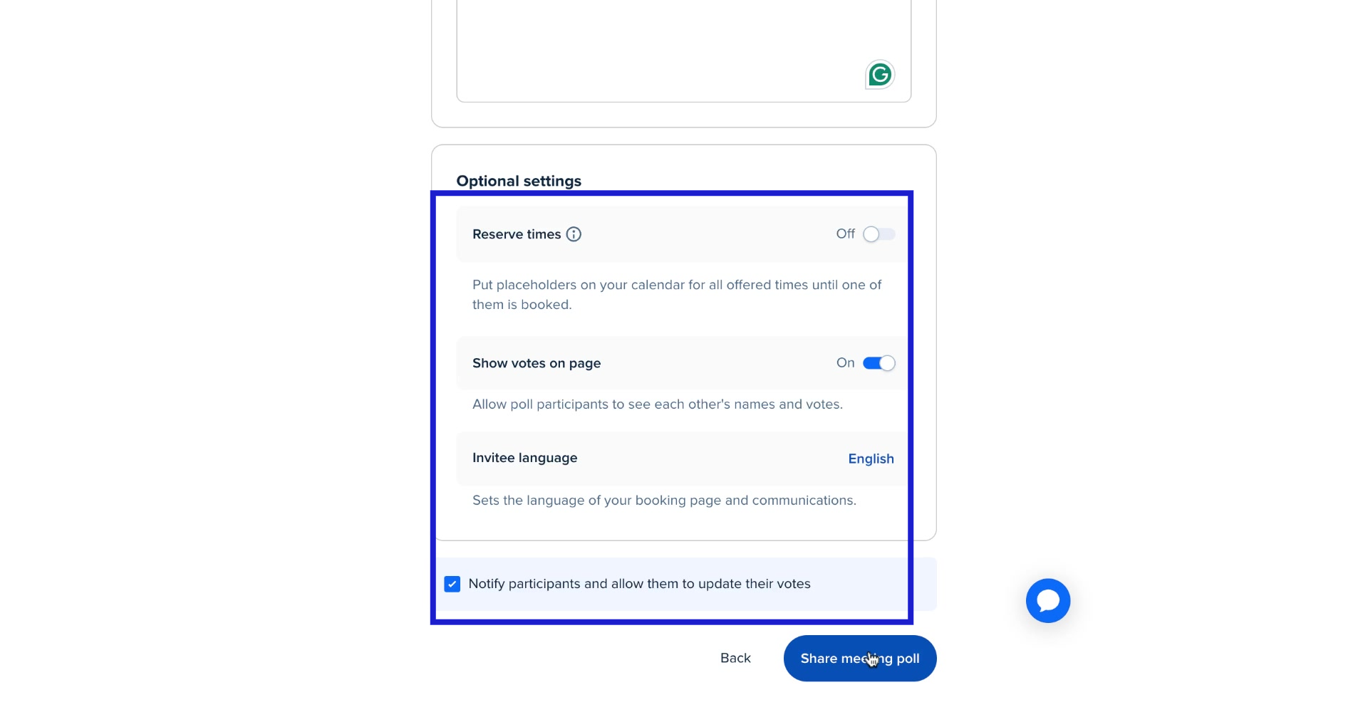 image of calendly poll - 8
