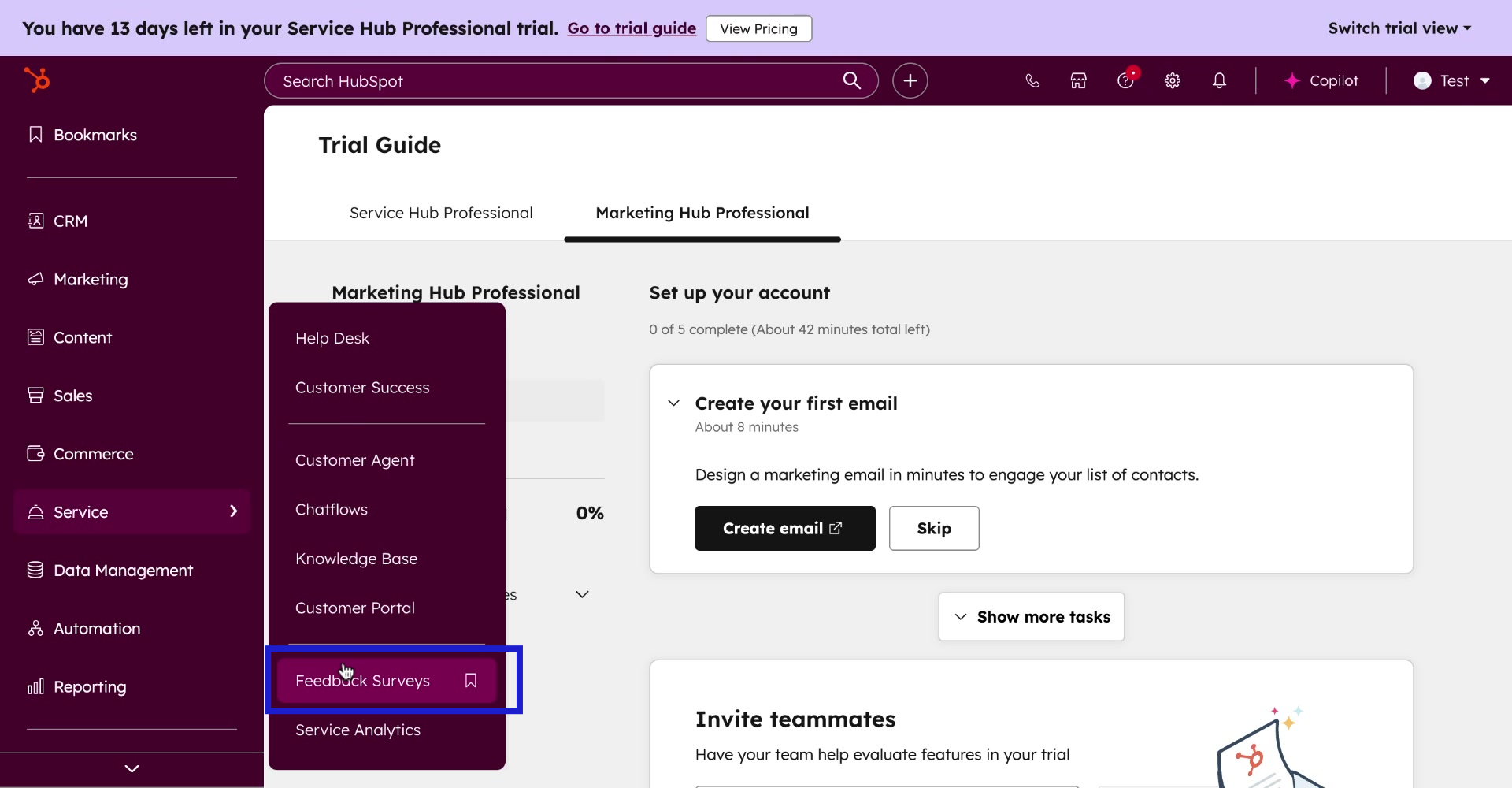 image of hubspot feedback surveys - 2