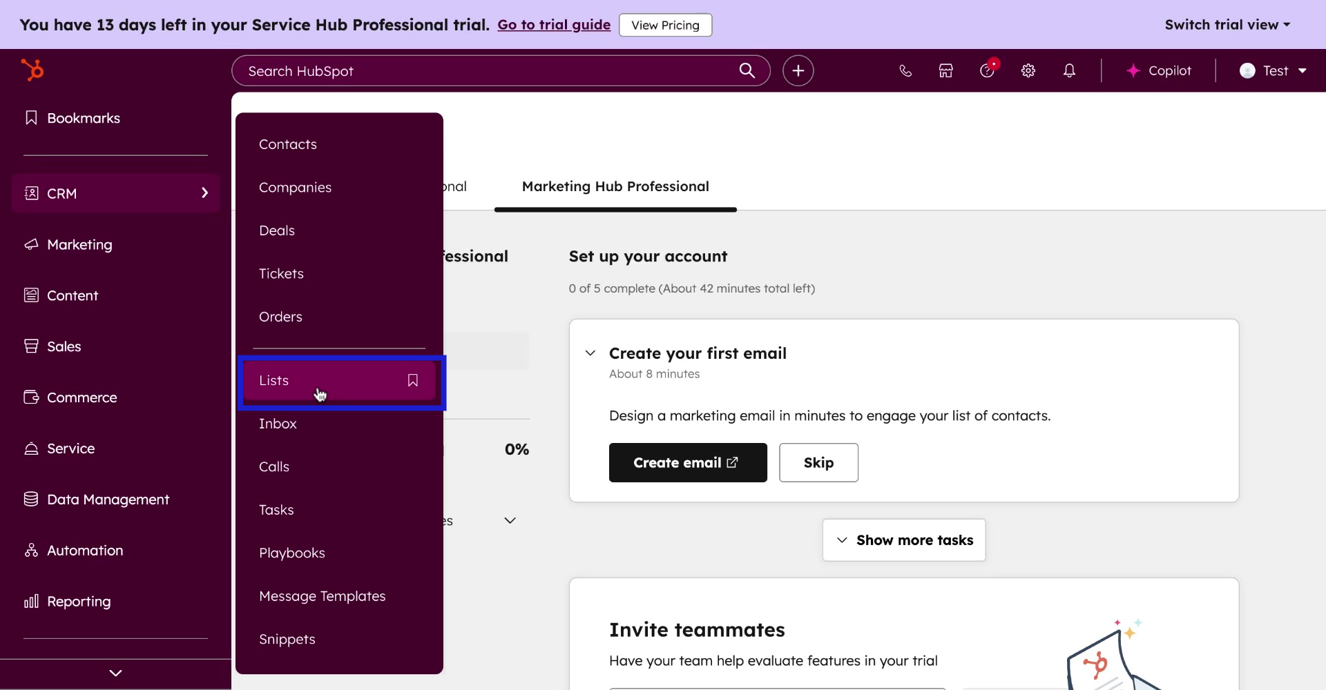 image of hubspot lists - 2