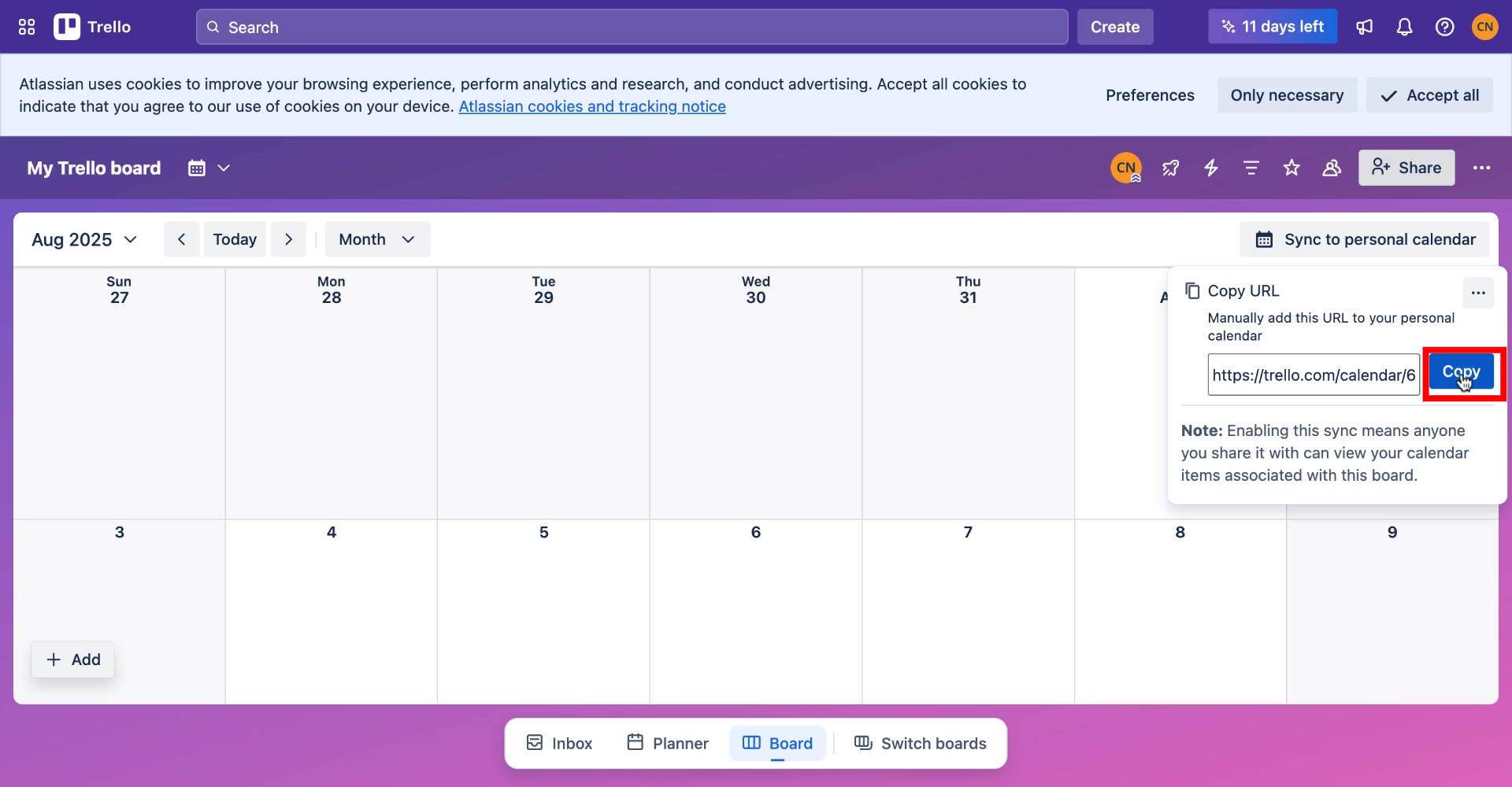 image of trello google calendar integration - 6