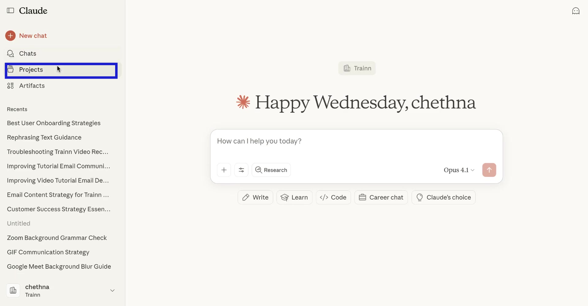 image of Claude projects - 1