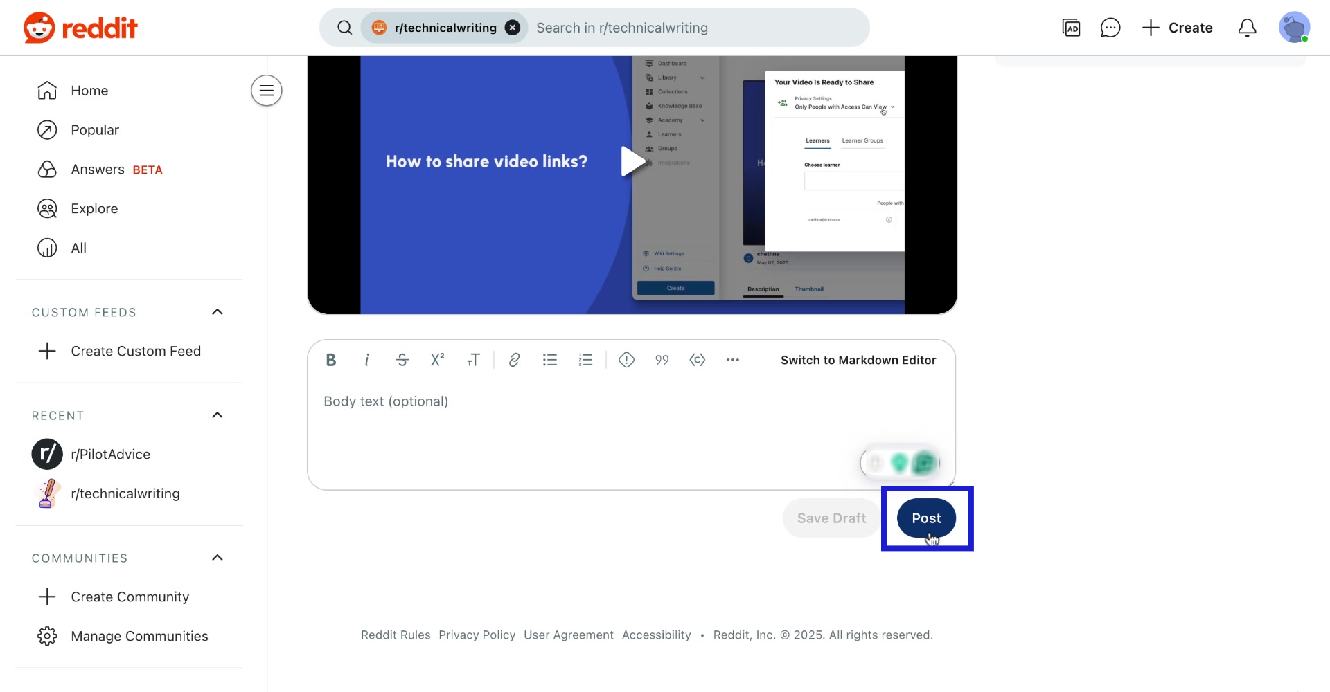 Image of How to post videos on reddit - 6
