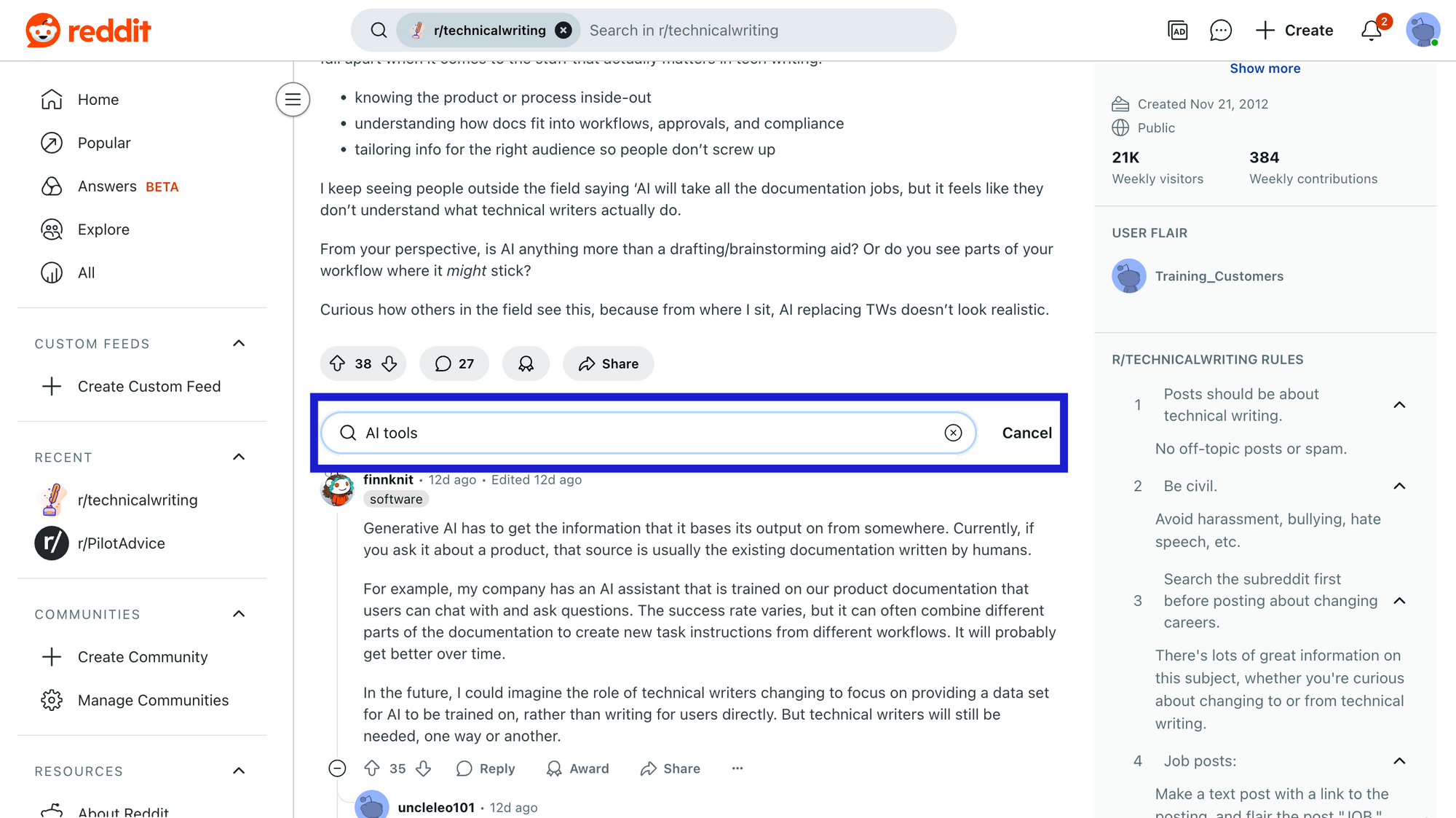image of How to search reddit comments - 2