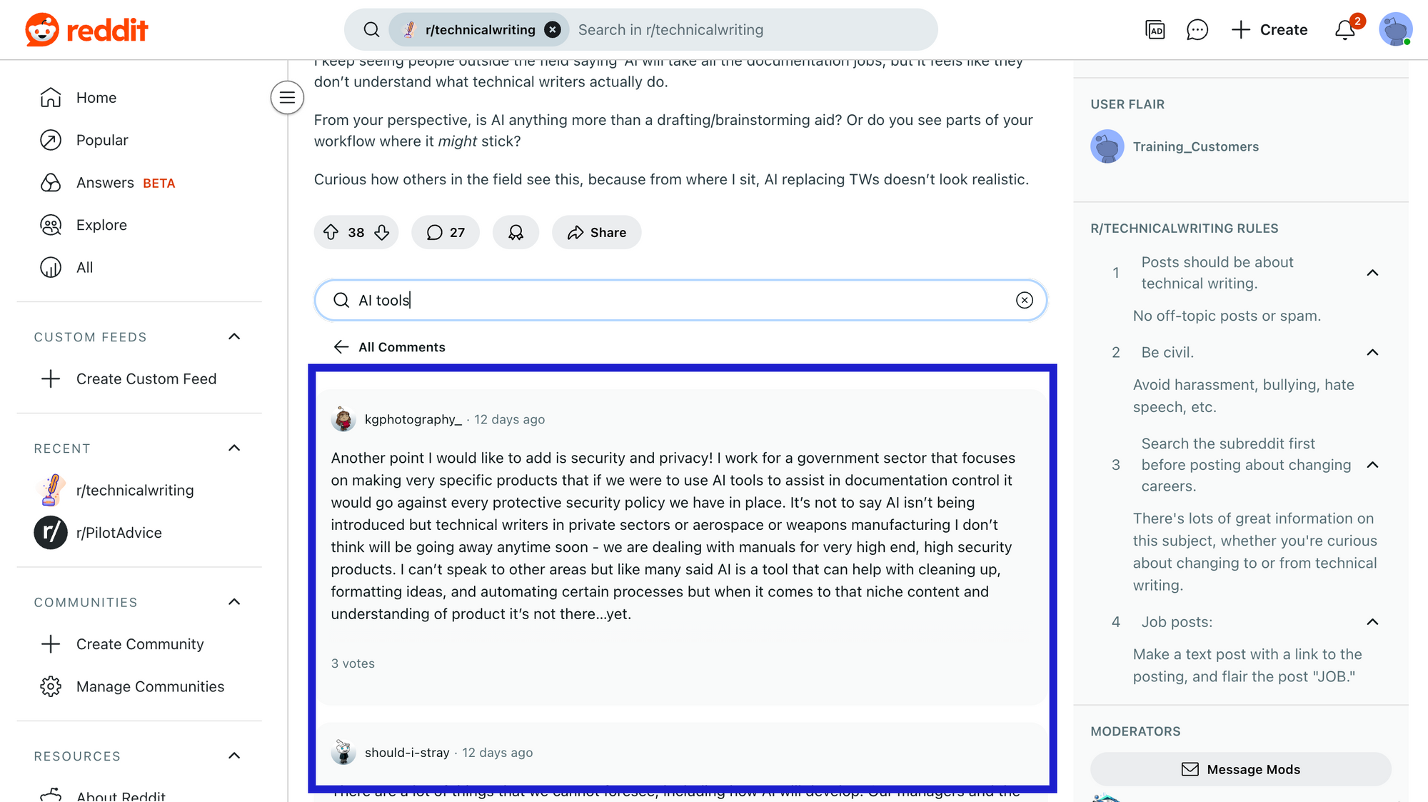 image of How to search reddit comments - 3