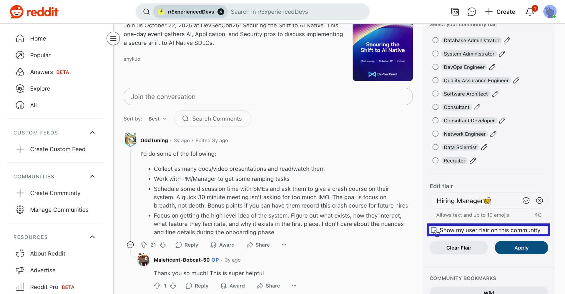 image of how to add flair on reddit - 5