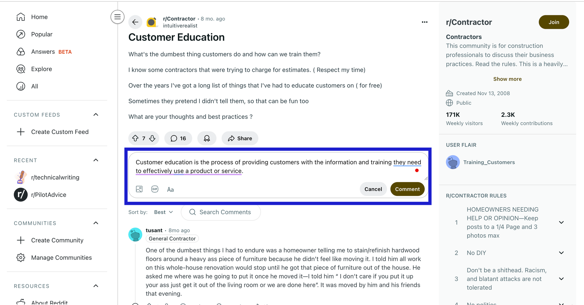 image on how to bold on reddit - 1