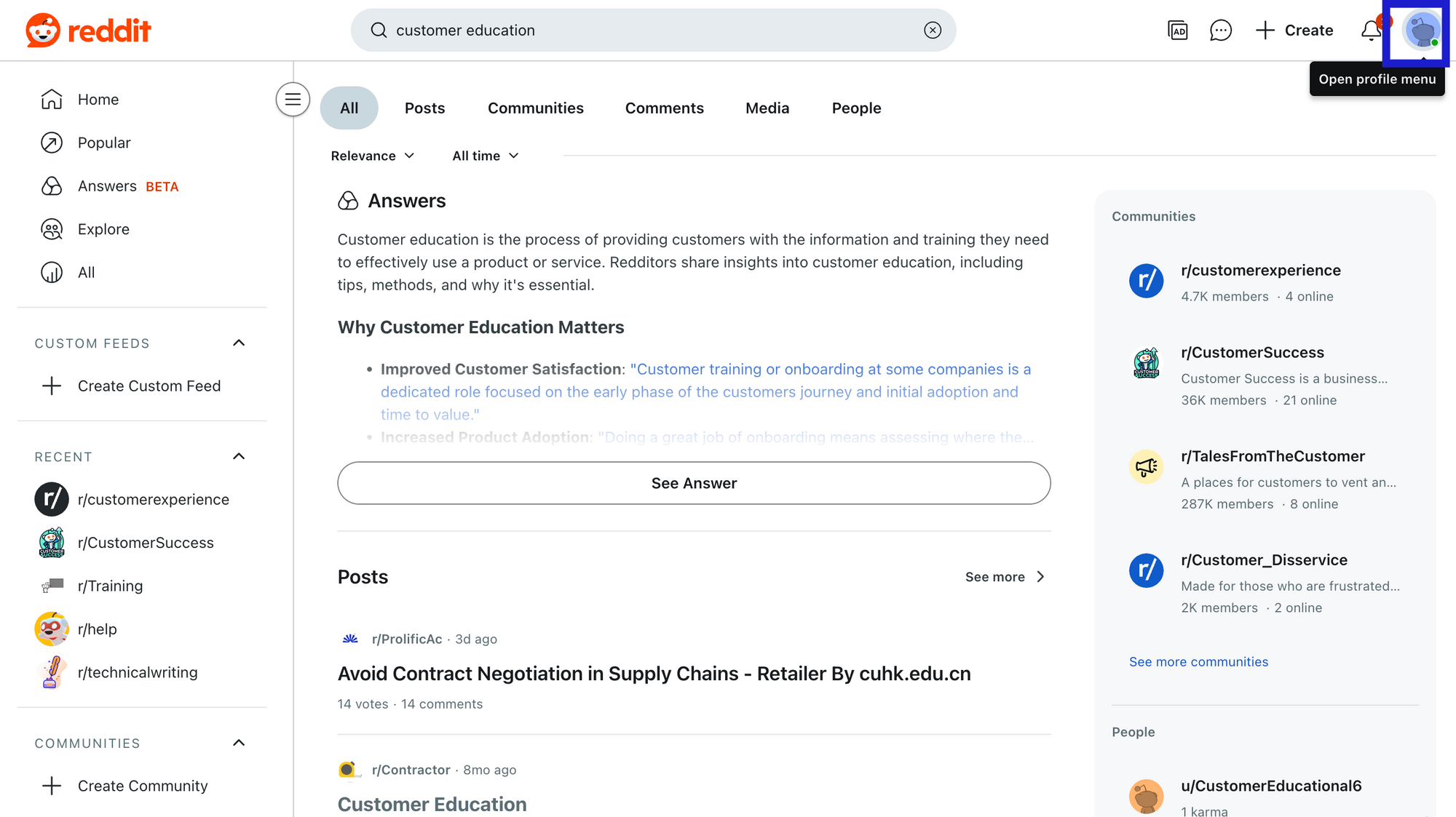image of how to delete a reddit post - 1