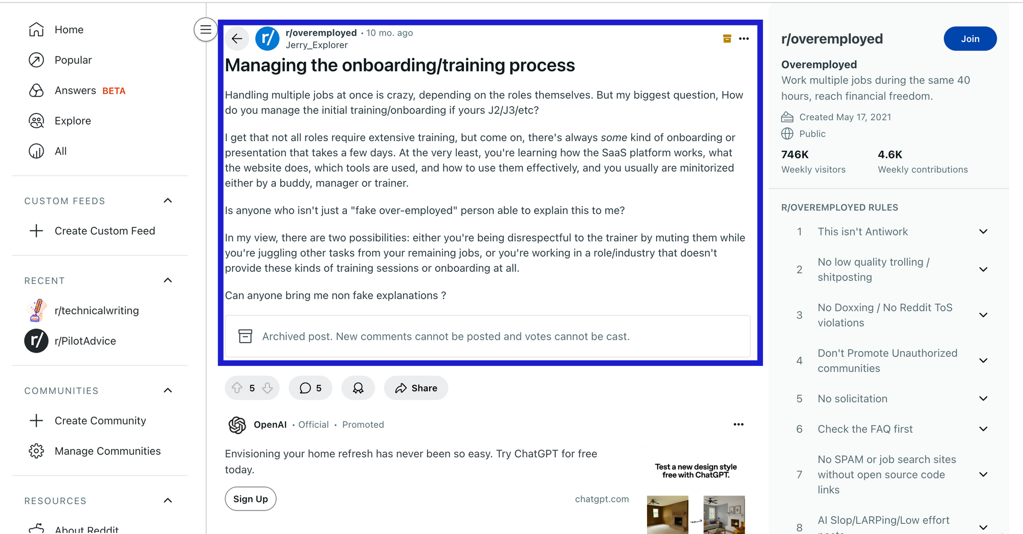 image of how to save a reddit post - 1