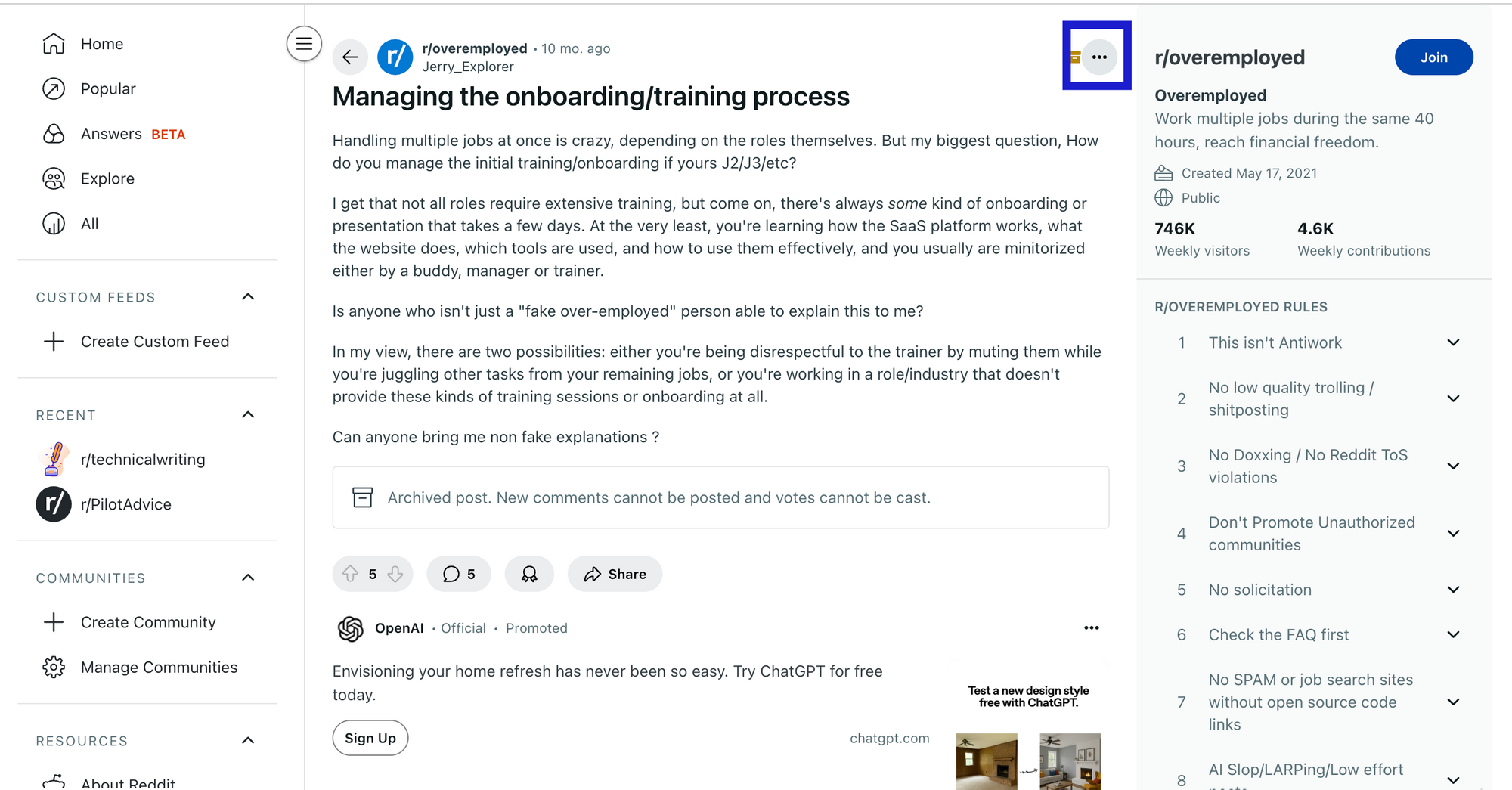 image of how to save a reddit post - 2