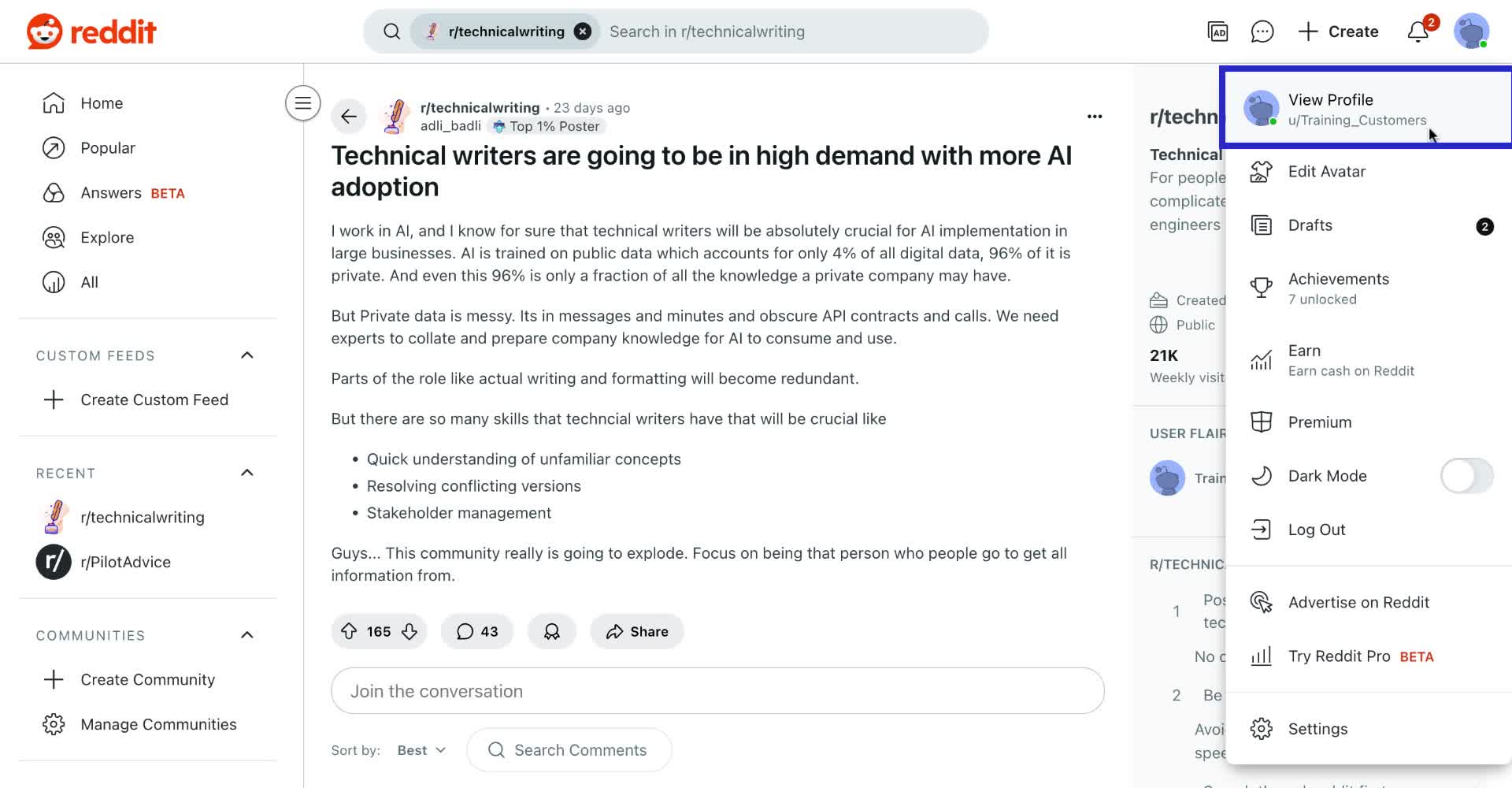 image of how to see followers on reddit - 2