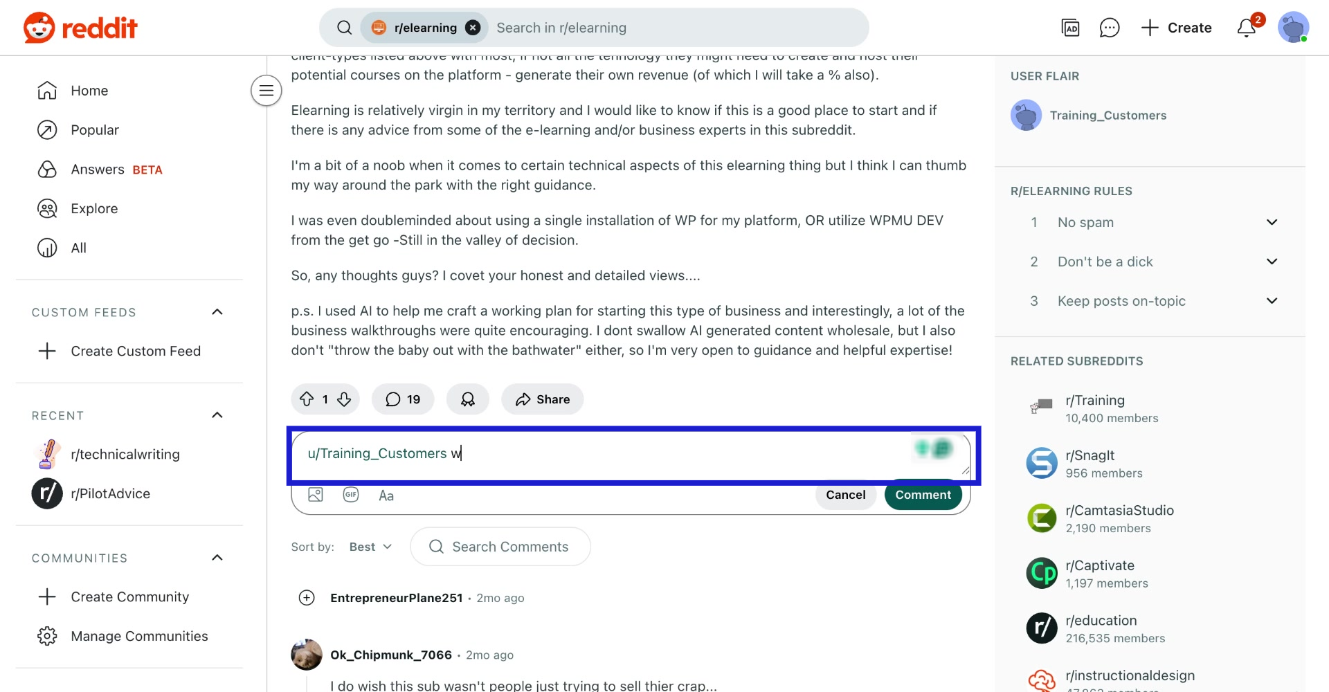 image of how to tag someone on reddit - 4