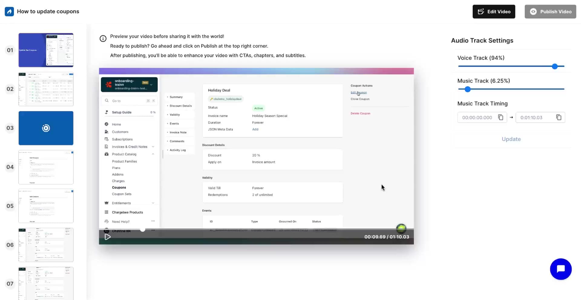 Guide and interactive walkthrough generated automatically from the same Trainn recording